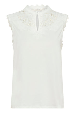 Camisole pour femme par Cream | 10614886 Blanc Neige | Boutique Vvög, vêtements mode pour homme et femme