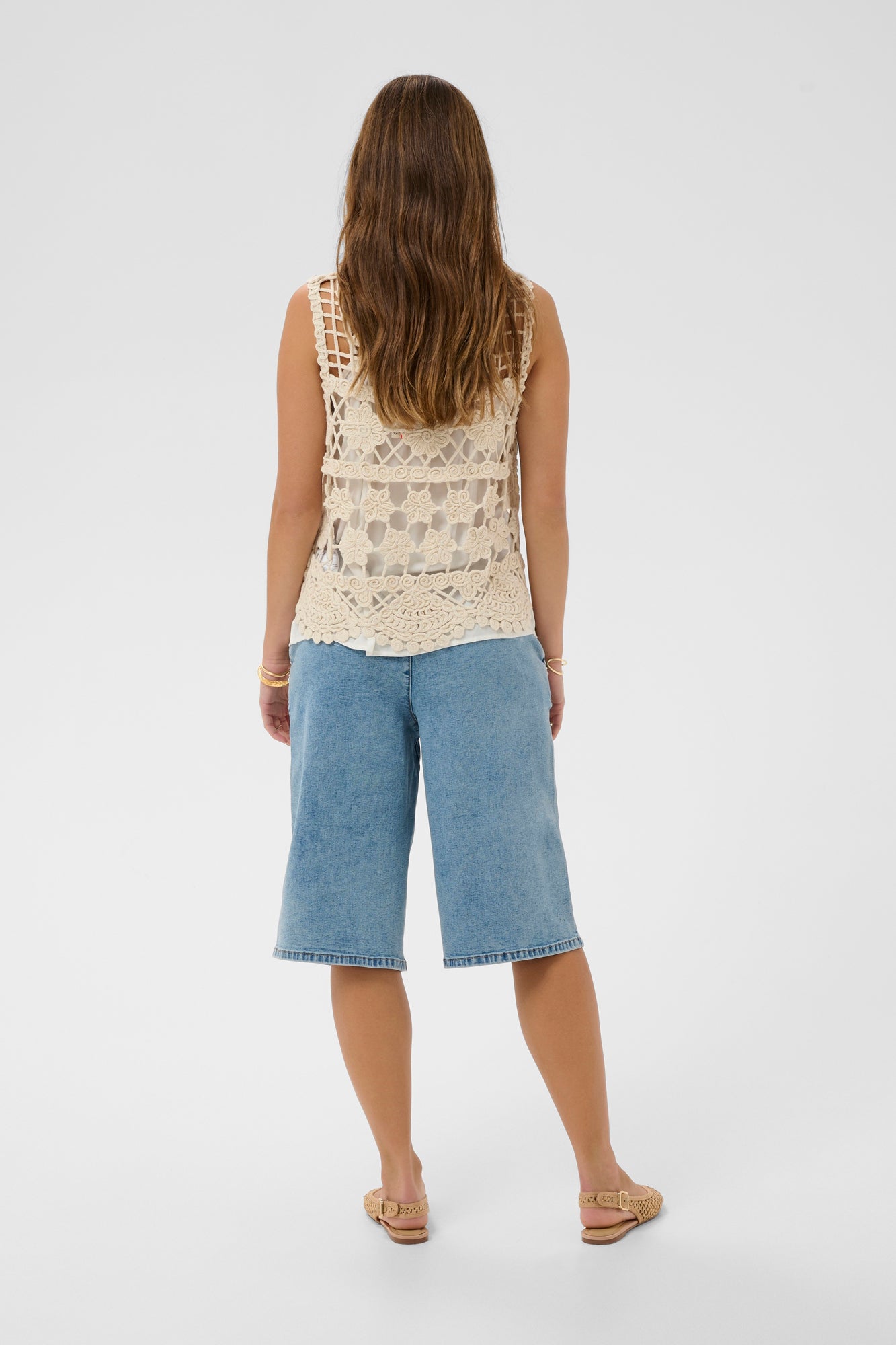 Camisole à motifs transparents pour femme par Cream | 10614909 Parfaitement Pâle | Boutique Vvög, vêtements mode pour homme et femme