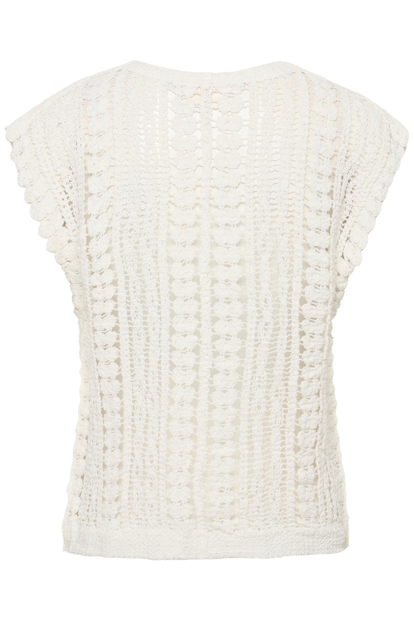 T-Shirt avec ouvertures pour femme par Cream | 10614926 Blanc Neige | Boutique Vvög, vêtements mode pour homme et femme