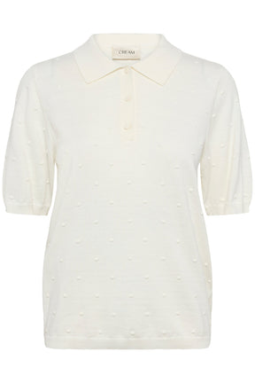 Polo pour femme par Cream | 10614974 Blanc Doux | Boutique Vvög, vêtements mode pour homme et femme