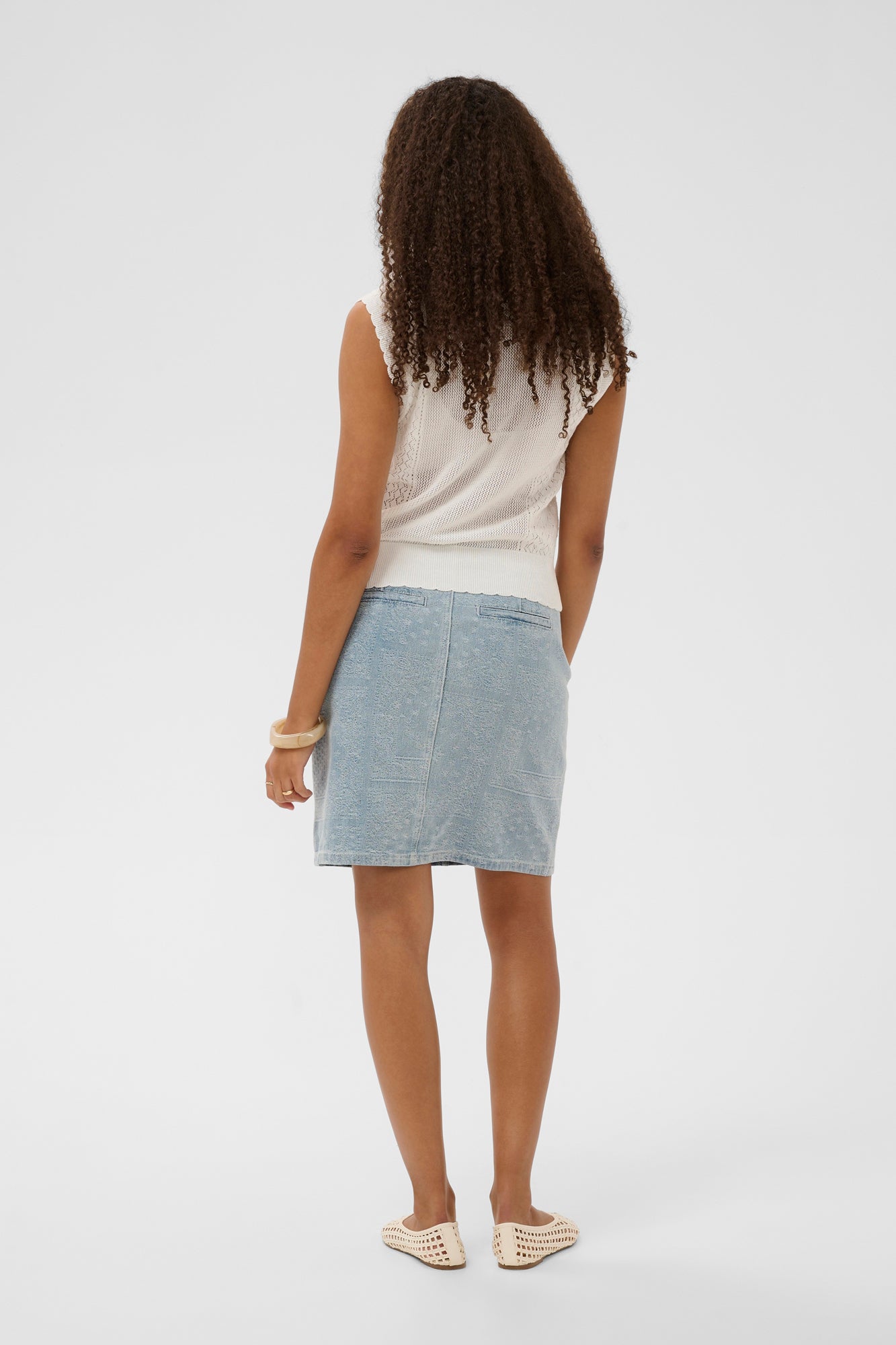 Camisole pour femme par Cream | 10615024 Blanc neige | Boutique Vvög, vêtements mode pour homme et femme