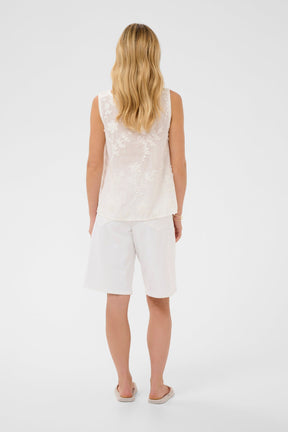Camisole pour femme par Cream | 10615030 Blanc neige | Boutique Vvög, vêtements mode pour homme et femme