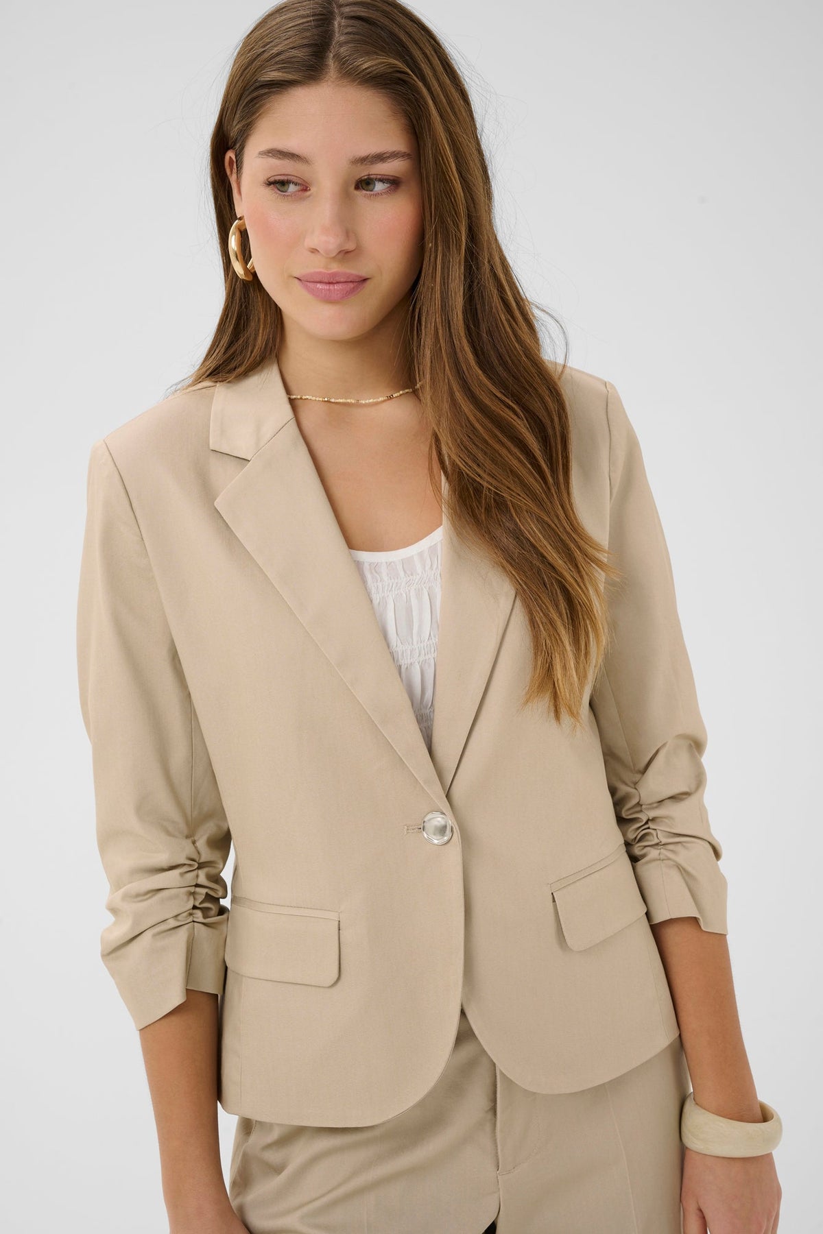 Veston pour femme par Cream | 10615036 Gris plume | Boutique Vvög, vêtements mode pour homme et femme