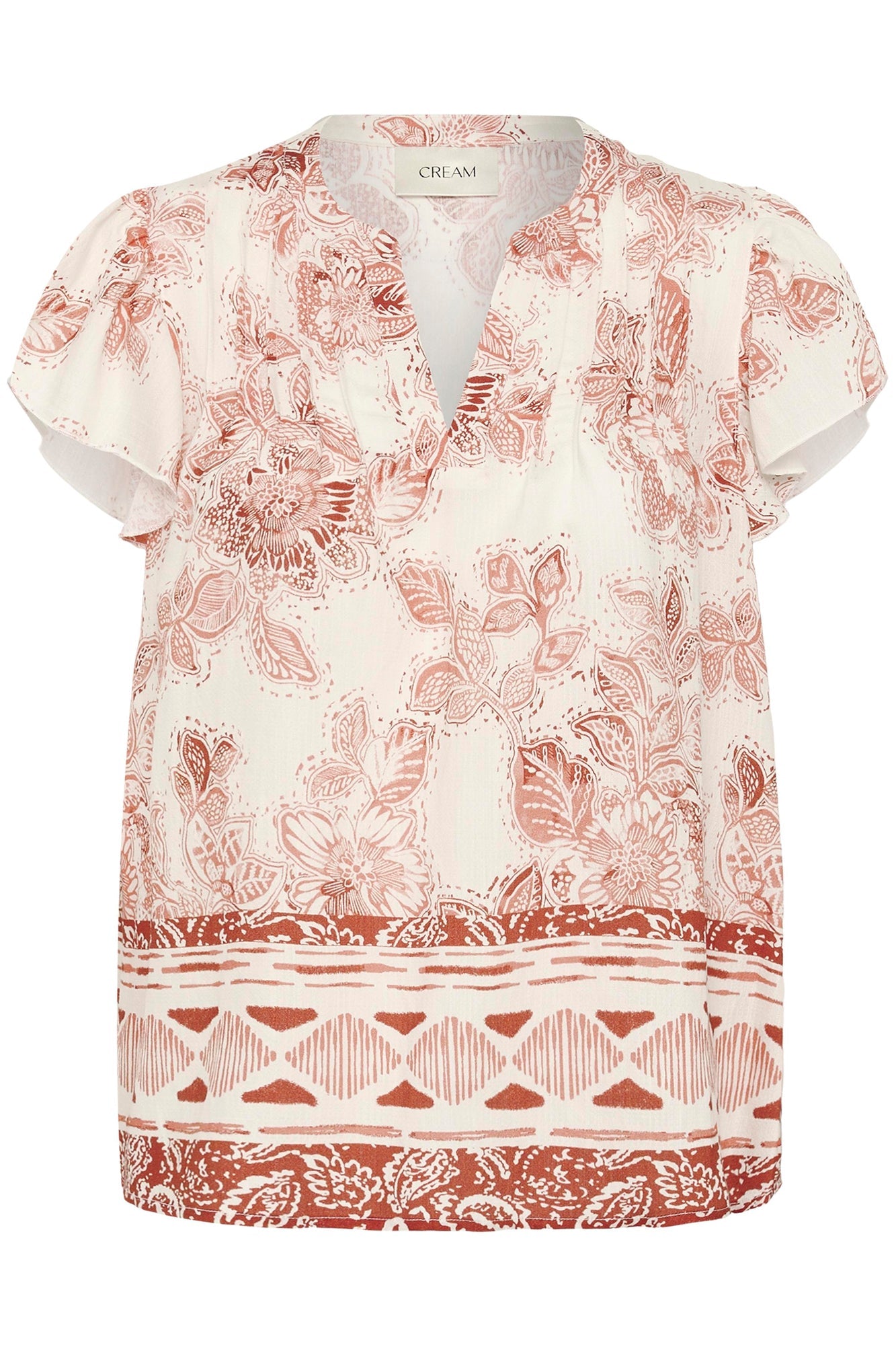 Blouse pour femme par Cream | 10615077 Fleur de brandy | Boutique Vvög, vêtements mode pour homme et femme