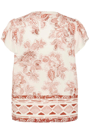 Blouse pour femme par Cream | 10615077 Fleur de brandy | Boutique Vvög, vêtements mode pour homme et femme