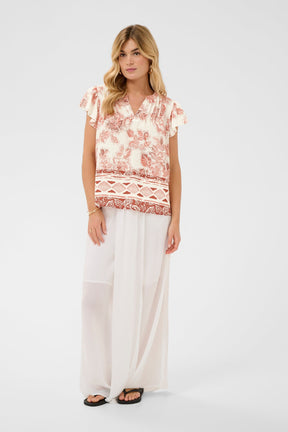Blouse pour femme par Cream | 10615077 Fleur de brandy | Boutique Vvög, vêtements mode pour homme et femme