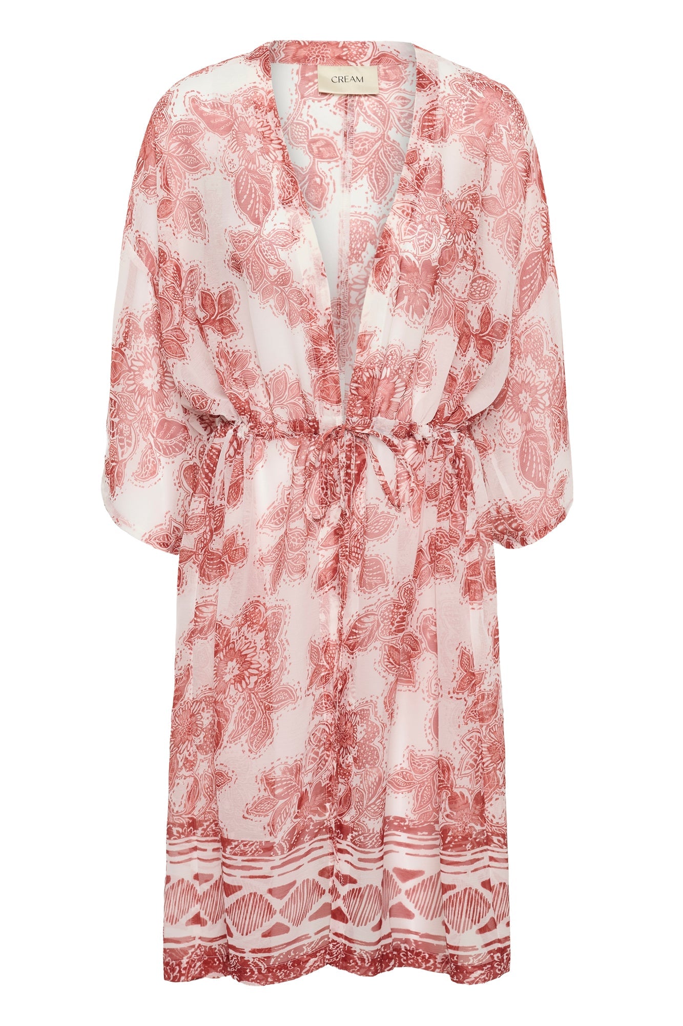Kimono pour femme par Cream | 10615092 Fleur de brandy | Boutique Vvög, vêtements mode pour homme et femme