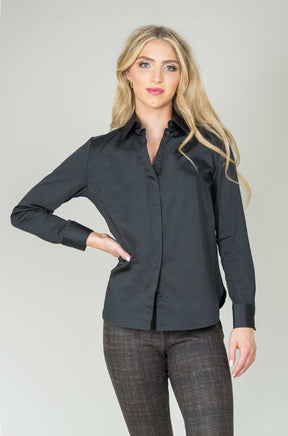 Blouse pour femme par Lisette L | 1127 157 Noir | Boutique Vvög, vêtements mode pour homme et femme