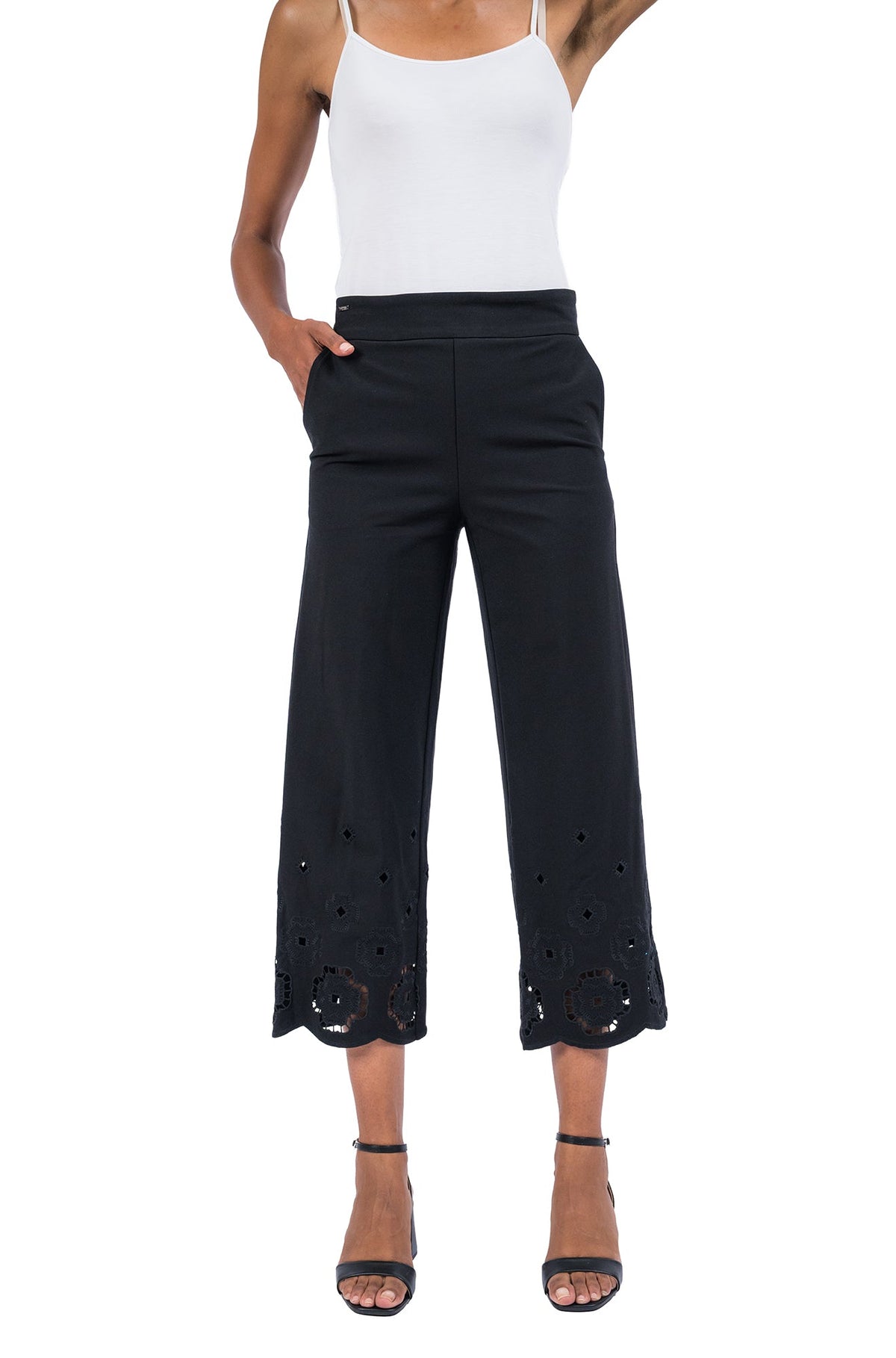 Pantalon pour femme par Lisette L | 176 1399 Noir | Boutique Vvög, vêtements mode pour homme et femme
