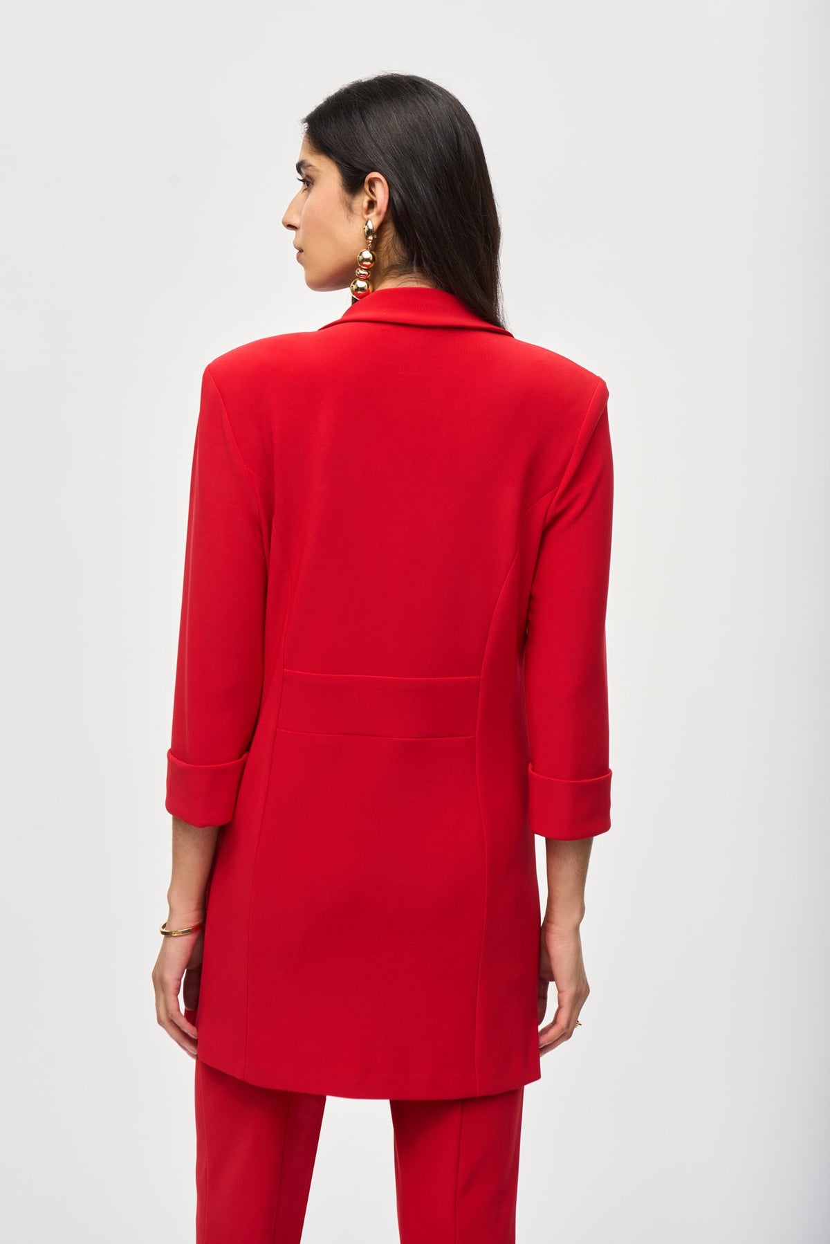 Veston pour femme par Joseph Ribkoff | 233304F24 Rouge | Boutique Vvög, vêtements mode pour homme et femme