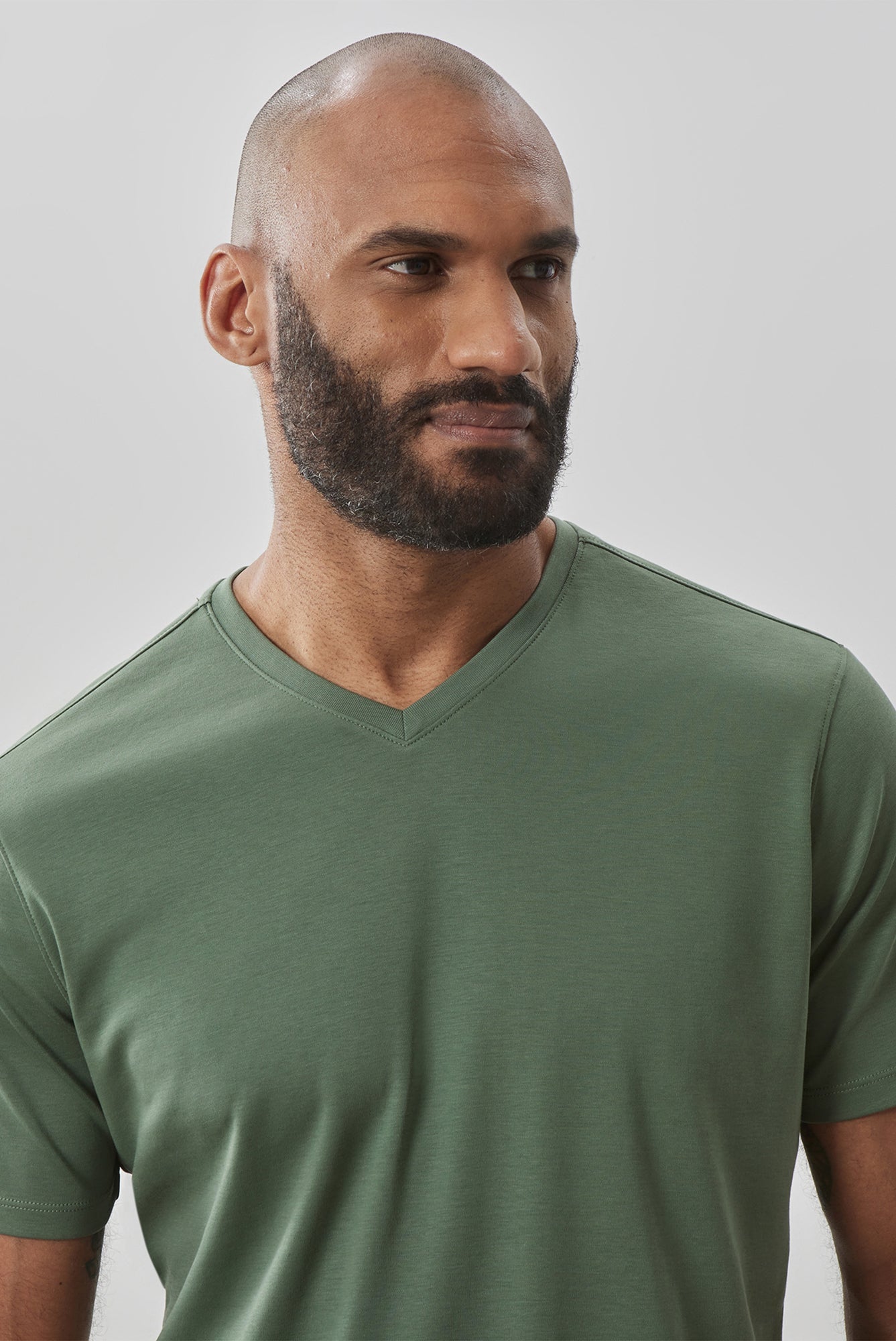 T-shirt à manches courtes pour homme par Robert Barakett | 23336V Georgia Saule Blanc | Boutique Vvög, vêtements mode pour homme et femme