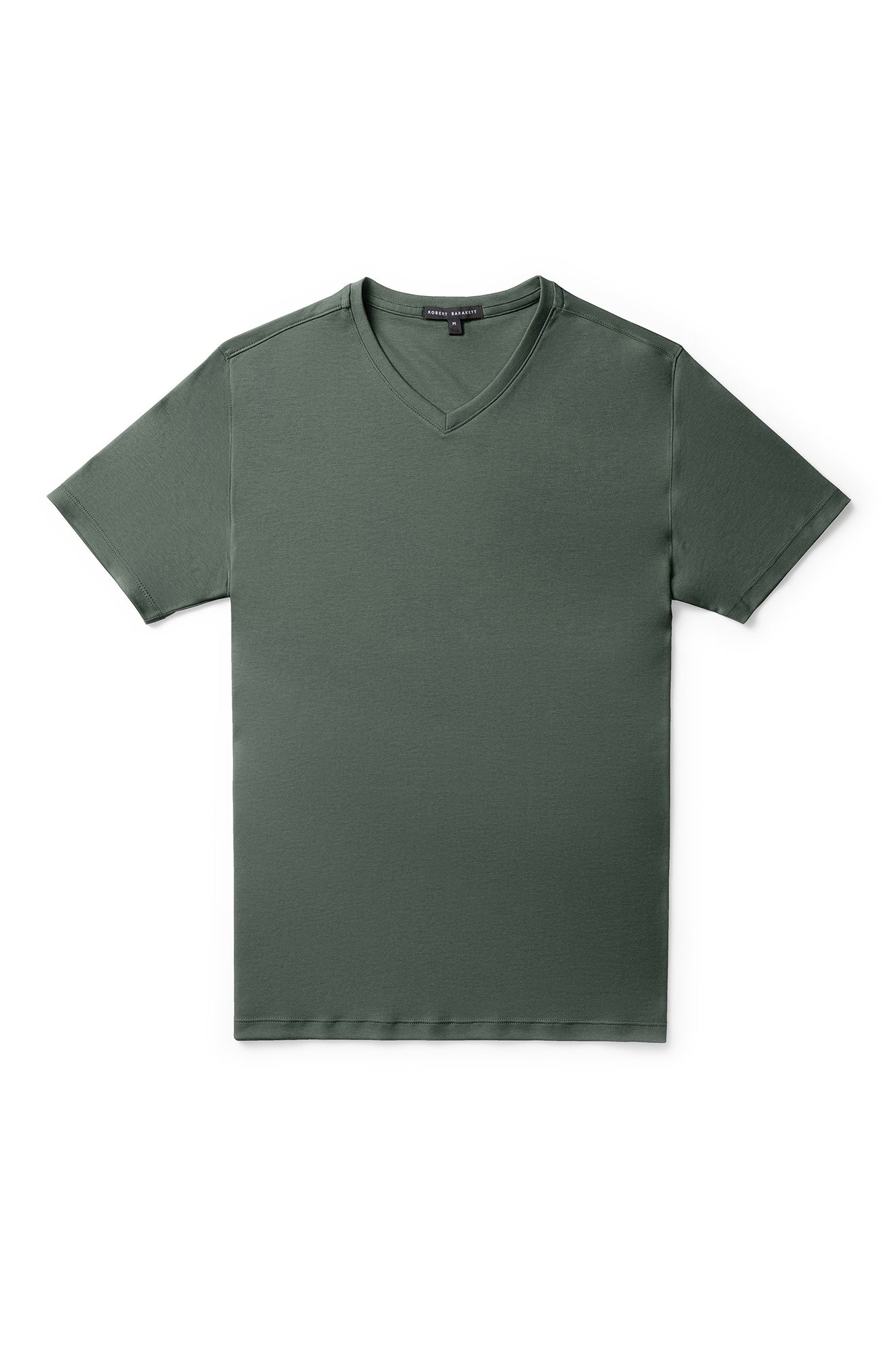 T-Shirt col-V pour homme par Robert Barakett | Georgia 23336V WILLW | Boutique Vvög, vêtements mode pour homme et femme