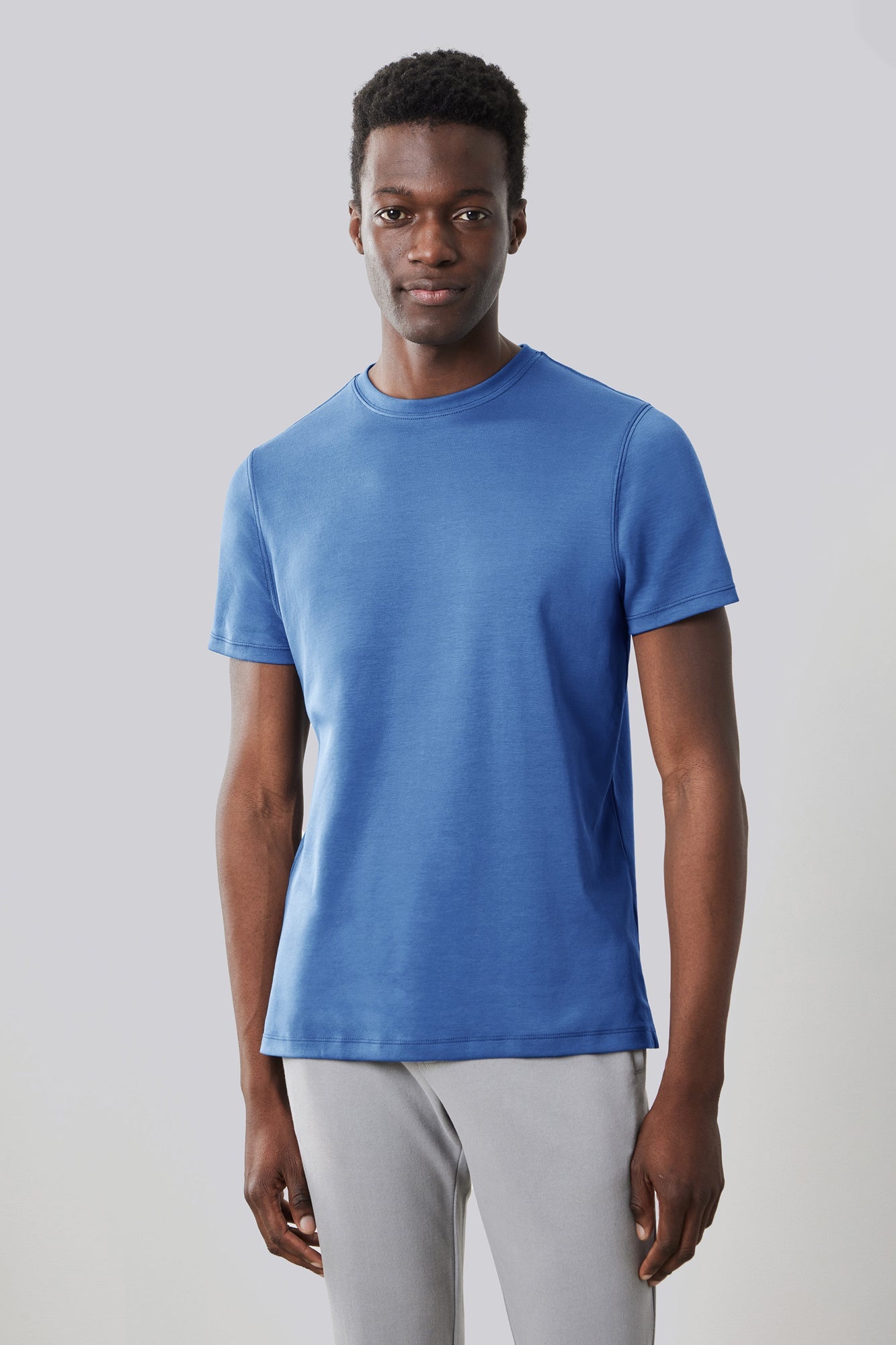 T-Shirt pour homme par Robert Barakett | Georgia 23336 Bijoux Bleu | Boutique Vvög, vêtements mode pour homme et femme