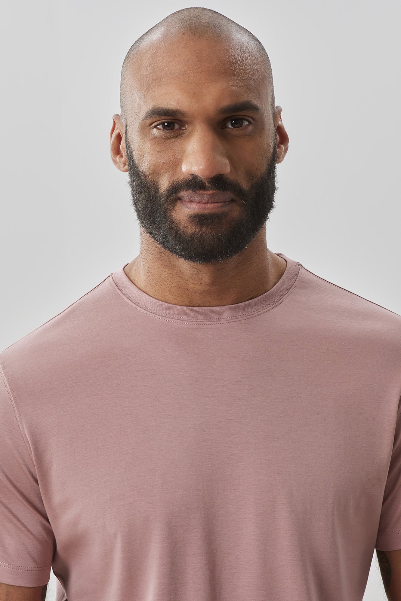 T-shirt à manches courtes pour homme par Robert Barakett | 23336 Georgia Corail | Boutique Vvög, vêtements mode pour homme et femme
