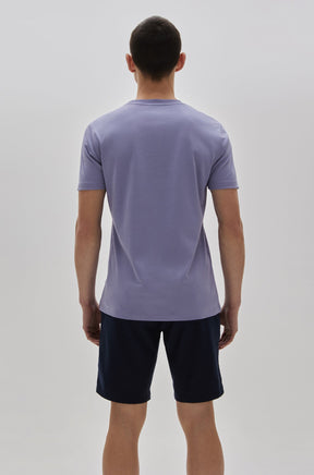 T-shirt à manches courtes pour homme par Robert Barakett | 23336 Georgia Raisin | Boutique Vvög, vêtements mode pour homme et femme
