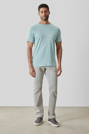 T-Shirt pour homme par Robert Barakett | 23336 Georgia Brume Aquatique | Boutique Vvög, vêtements mode pour homme et femme