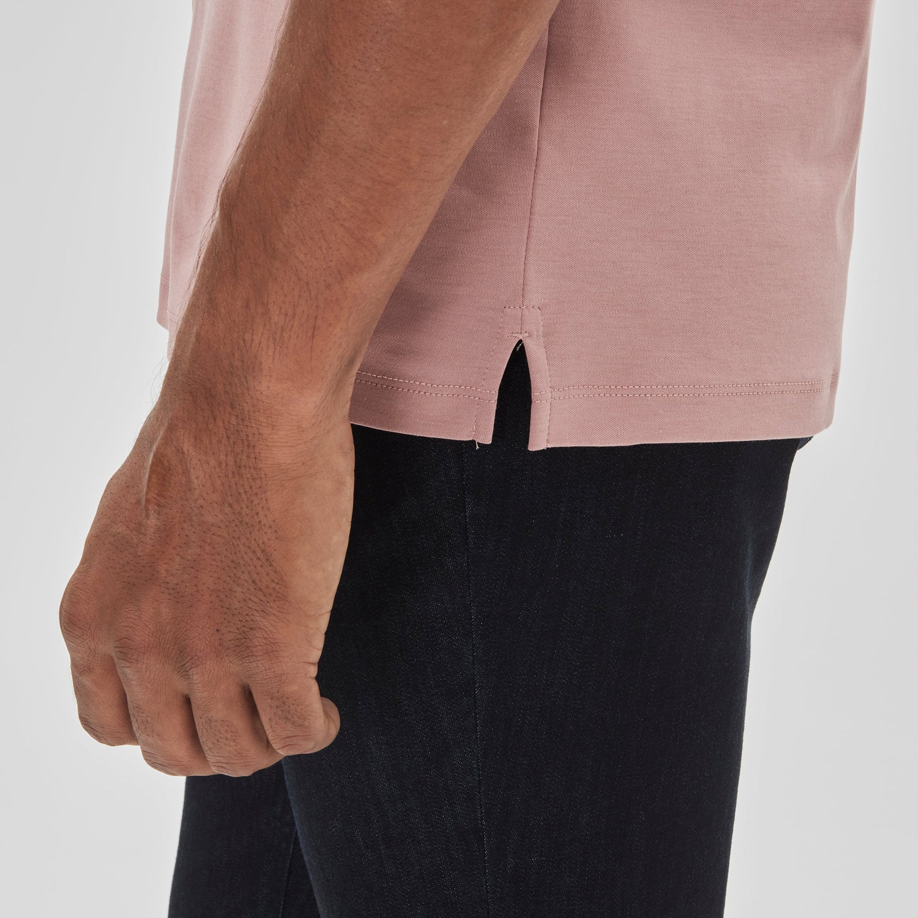 T-shirt à manches courtes pour homme par Robert Barakett | 23336 Georgia Corail | Boutique Vvög, vêtements mode pour homme et femme