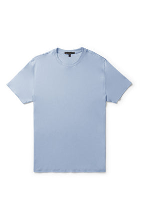 T-Shirt col rond pour homme par Robert Barakett | 23336/Georgia Bleu De Douvres/Dover Blue| Boutique Vvög, vêtements mode pour homme et femme