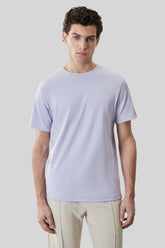 T-Shirt pour homme par Robert Barakett | 23336 Georgia Lilas Brume | Boutique Vvög, vêtements mode pour homme et femme