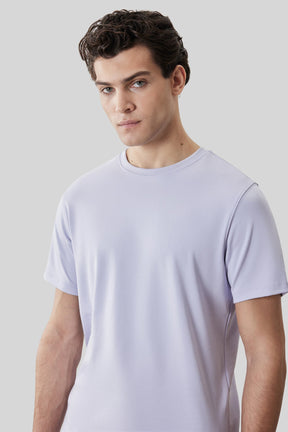 T-Shirt pour homme par Robert Barakett | 23336 Georgia Lilas Brume | Boutique Vvög, vêtements mode pour homme et femme