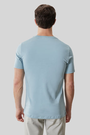 T-Shirt pour homme par Robert Barakett | 23336 Georgia Sarcelle Douce | Boutique Vvög, vêtements mode pour homme et femme