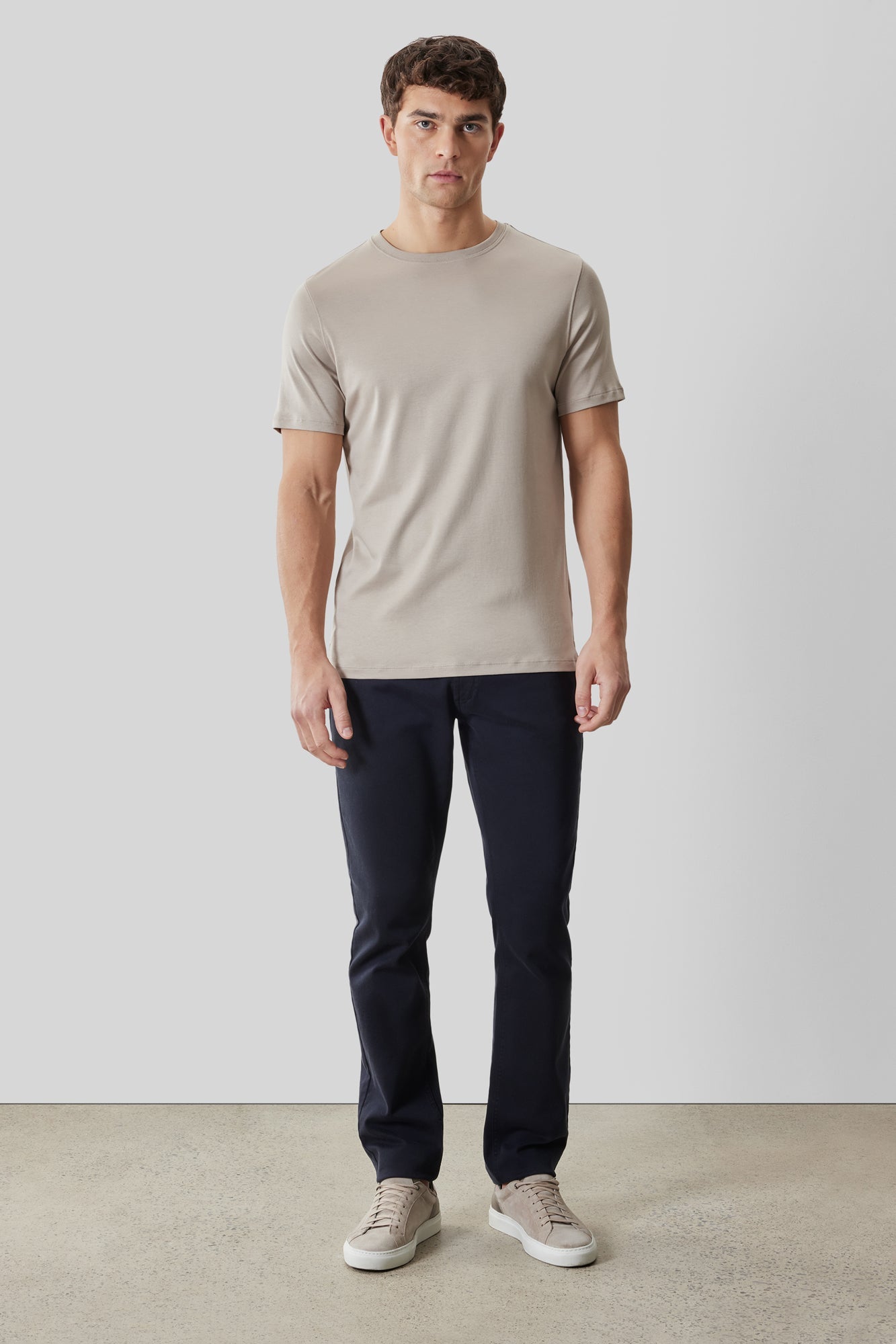 T-Shirt pour homme par Robert Barakett | 23336 Georgia Ficelle | Boutique Vvög, vêtements mode pour homme et femme