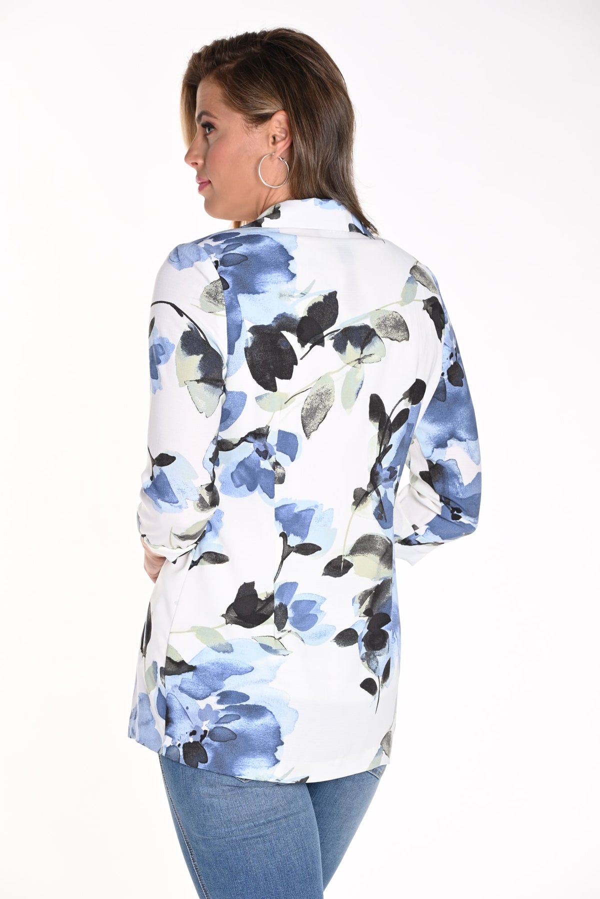 Veston pour femme par Frank Lyman | 241466 OFF WHITE/BLUE/2014 | Boutique Vvög, vêtements mode pour homme et femme