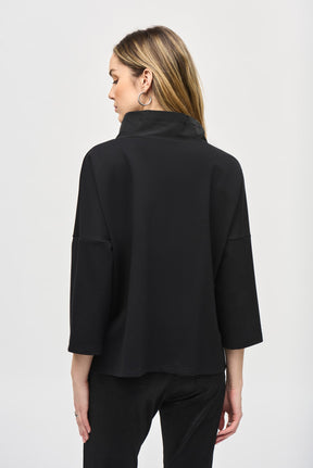 Coton ouaté pour femme par Joseph Ribkoff | 243085 Noir | Boutique Vvög, vêtements mode pour homme et femme