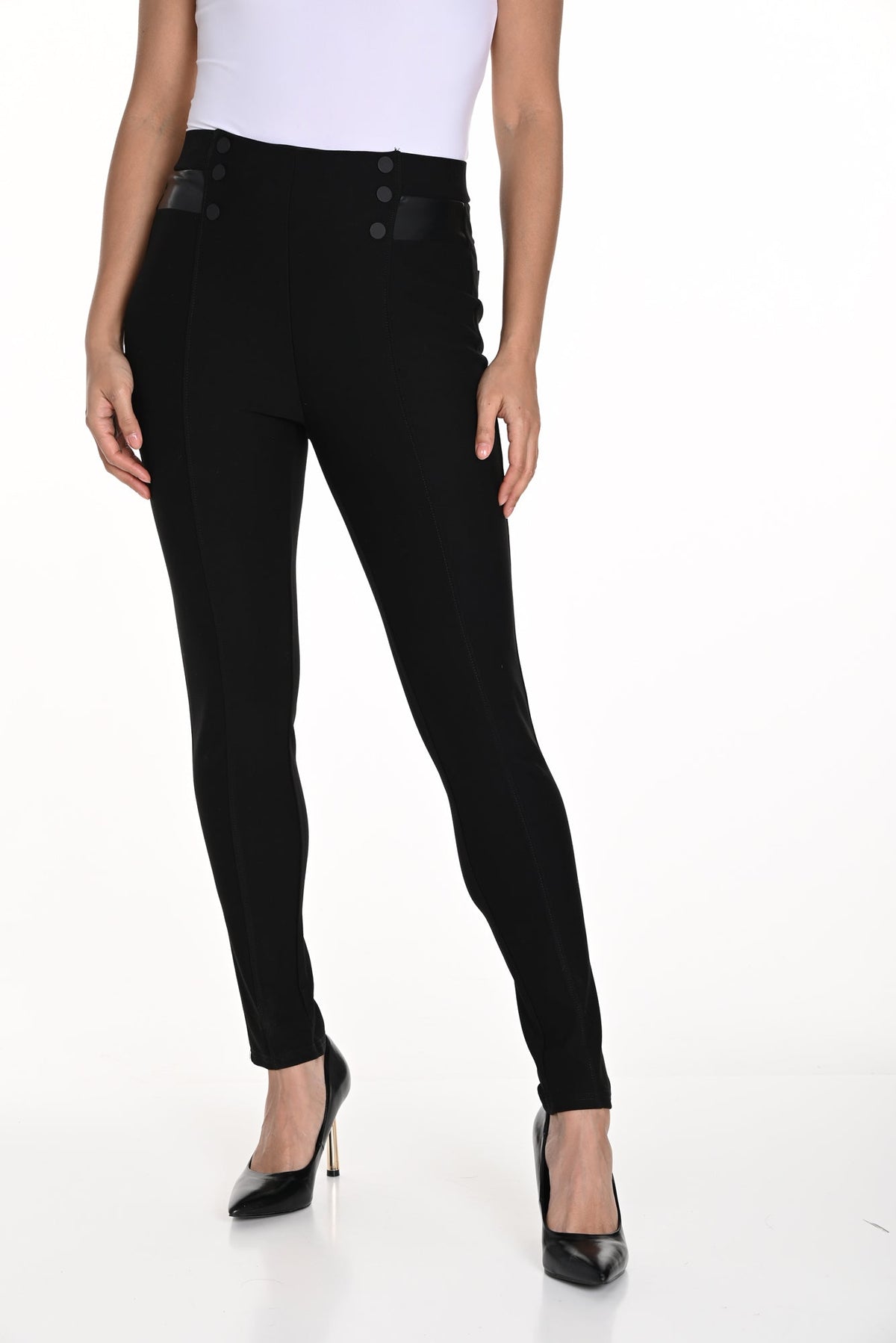 Pantalon pour femme par Frank Lyman | 243430U Noir | Boutique Vvög, vêtements mode pour homme et femme