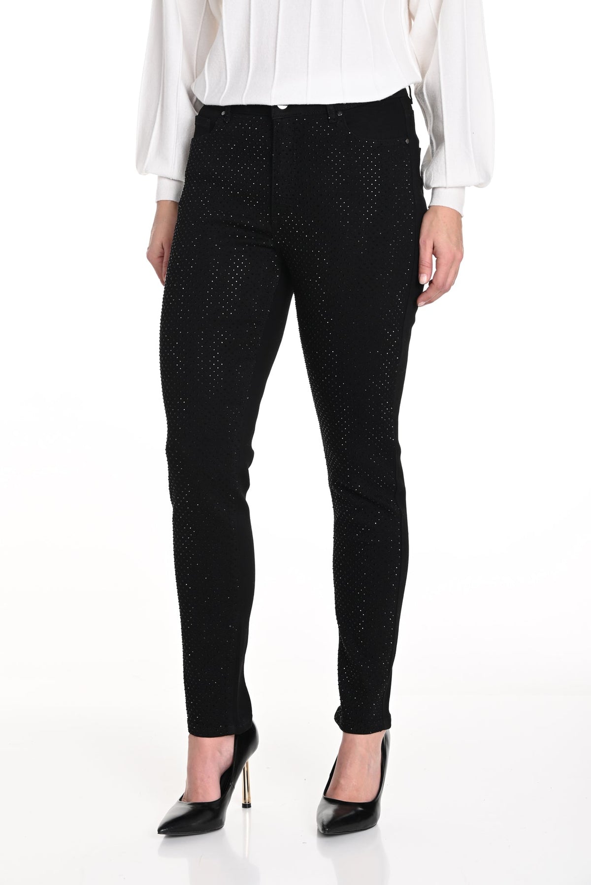 Pantalon pour femme par Frank Lyman | 243460U BLACK | Boutique Vvög, vêtements mode pour homme et femme