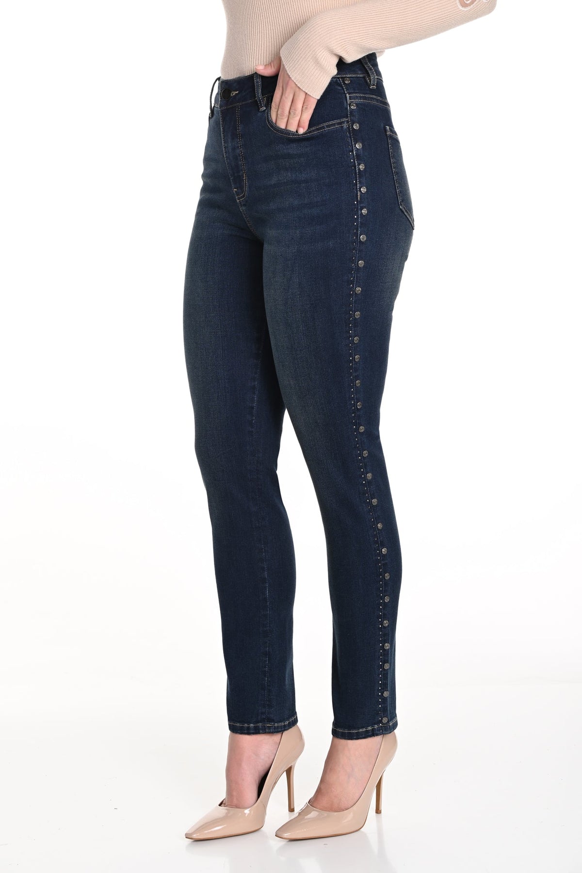 Jeans pour femme par Frank Lyman | 243493U DARK BLUE | Boutique Vvög, vêtements mode pour homme et femme