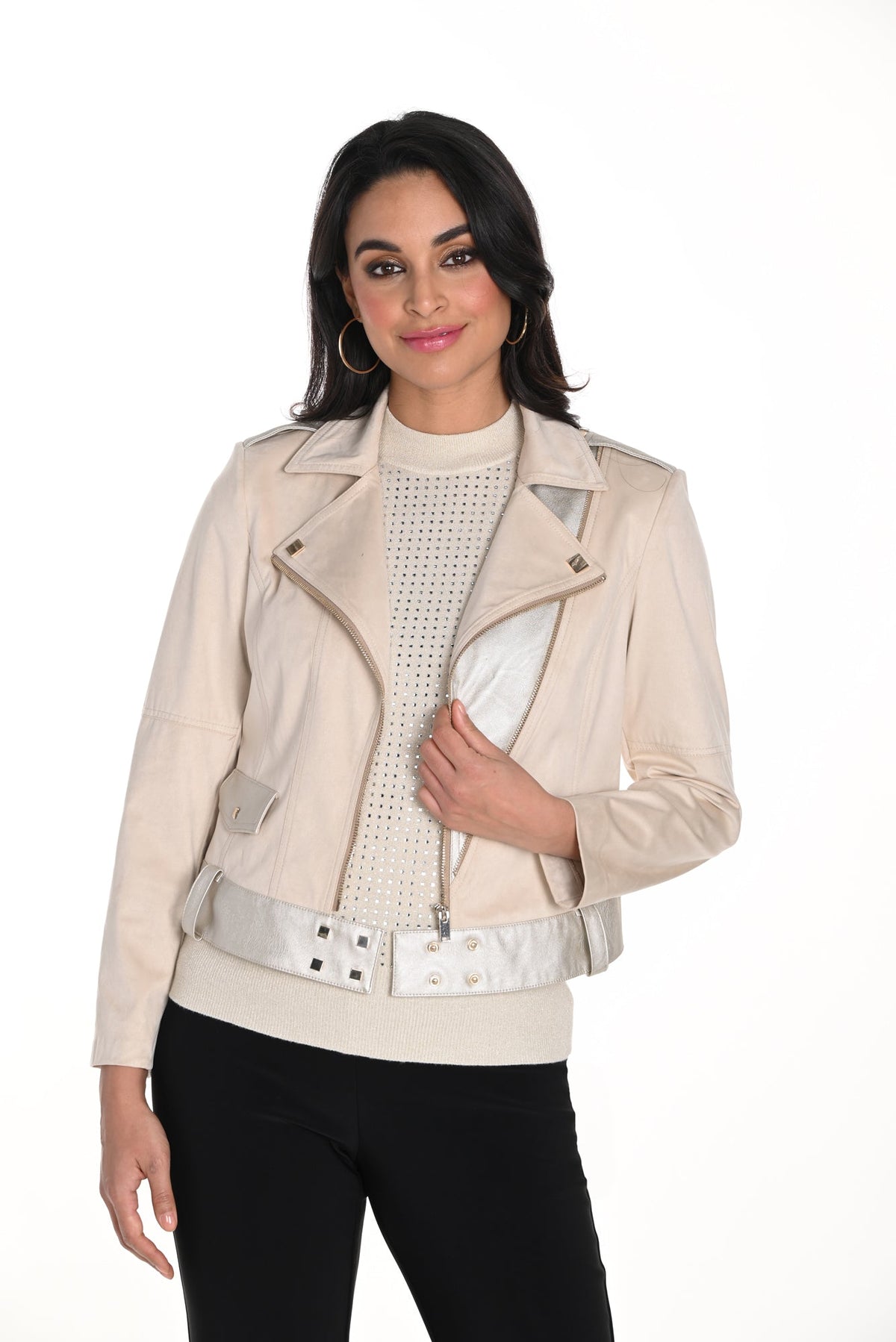 Coupe-vent mi-saison/Jacket pour femme par Frank Lyman | 243502U BEIGE | Boutique Vvög, vêtements mode pour homme et femme