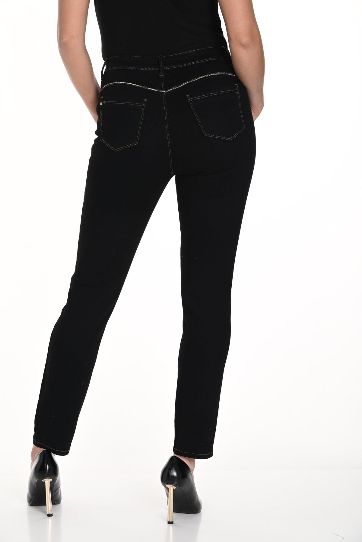 Pantalon pour femme par Frank Lyman | 243504U Noir | Boutique Vvög, vêtements mode pour homme et femme