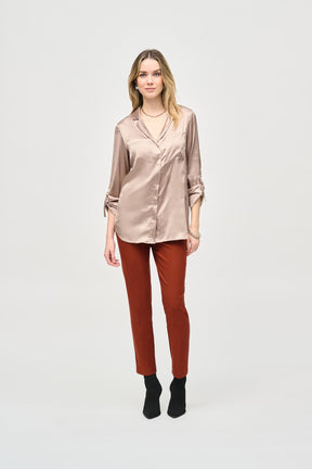 Blouse pour femme par Joseph Ribkoff | 243919 Dune | Boutique Vvög, vêtements mode pour homme et femme