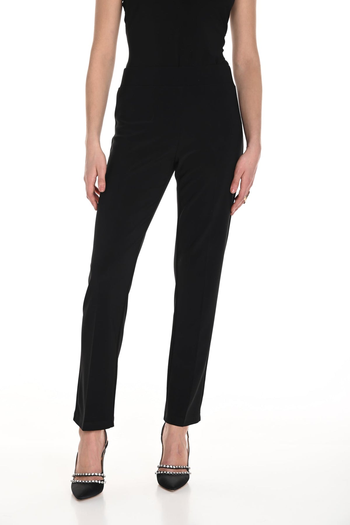 Pantalon pour femme par Frank Lyman | 244019 BLACK | Boutique Vvög, vêtements mode pour homme et femme