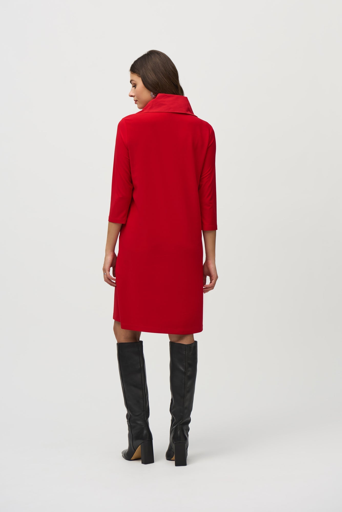 Robe pour femme par Joseph Ribkoff | 244045 Rouge | Boutique Vvög, vêtements mode pour homme et femme