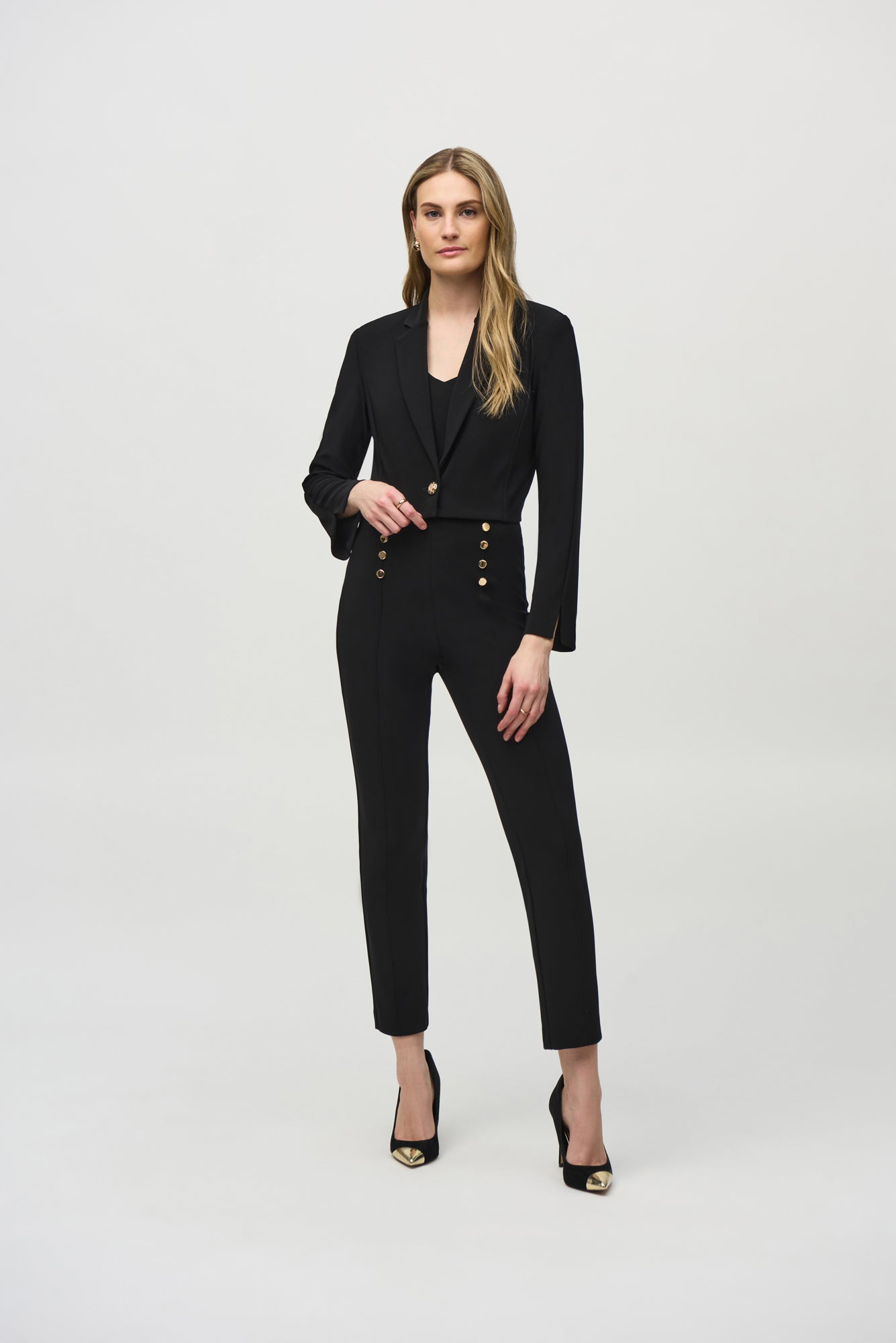 Veston pour femme par Joseph Ribkoff | 244053 Noir | Boutique Vvög, vêtements mode pour homme et femme