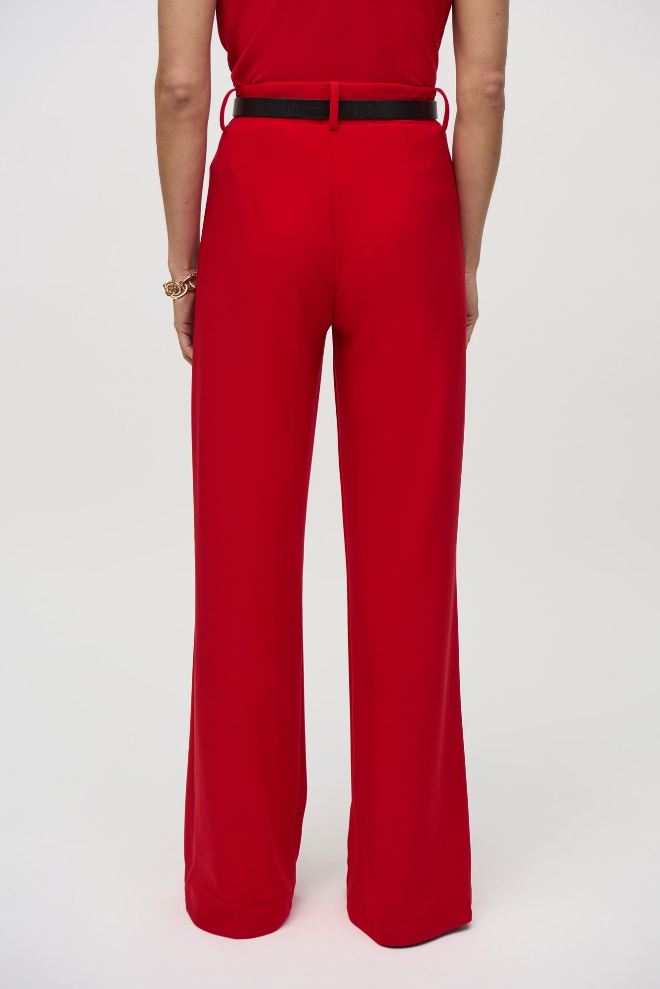 Pantalon pour femme par Joseph Ribkoff | 244093 Rouge | Boutique Vvög, vêtements mode pour homme et femme