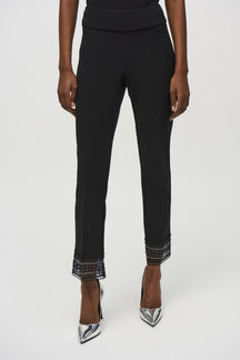 Pantalon pour femme par Joseph Ribkoff | 244177 Noir | Boutique Vvög, vêtements mode pour homme et femme