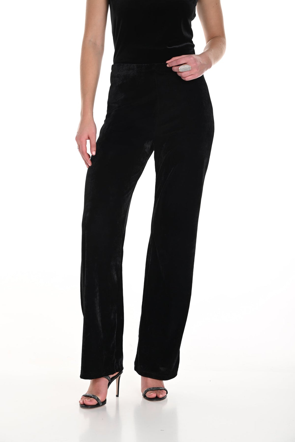 Pantalon pour femme par Frank Lyman | 244320 BLACK | Boutique Vvög, vêtements mode pour homme et femme