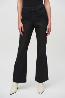 Pantalon pour femme par Joseph Ribkoff | 244949 Noir | Boutique Vvög, vêtements mode pour homme et femme