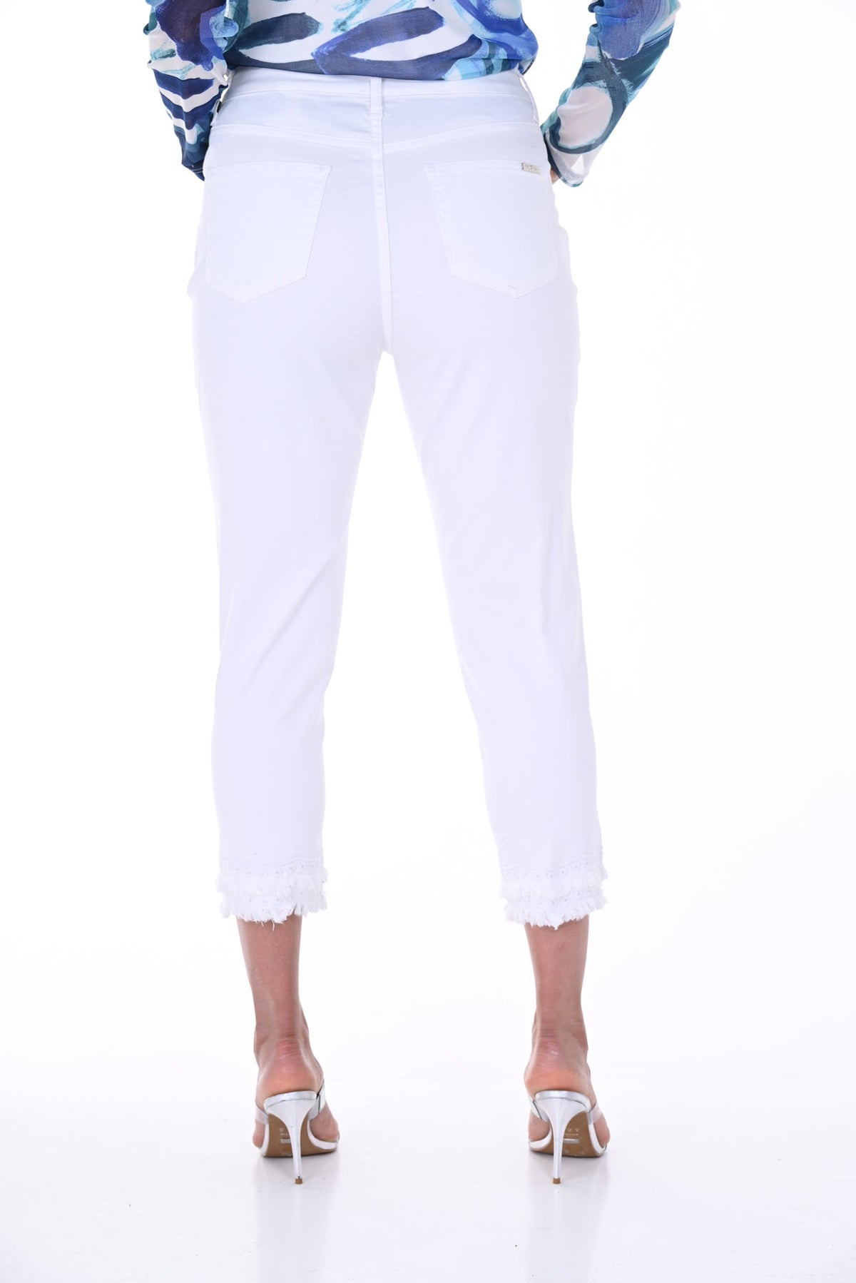 Pantalon pour femme par Frank Lyman | 246255U WHITE/200 | Boutique Vvög, vêtements mode pour homme et femme