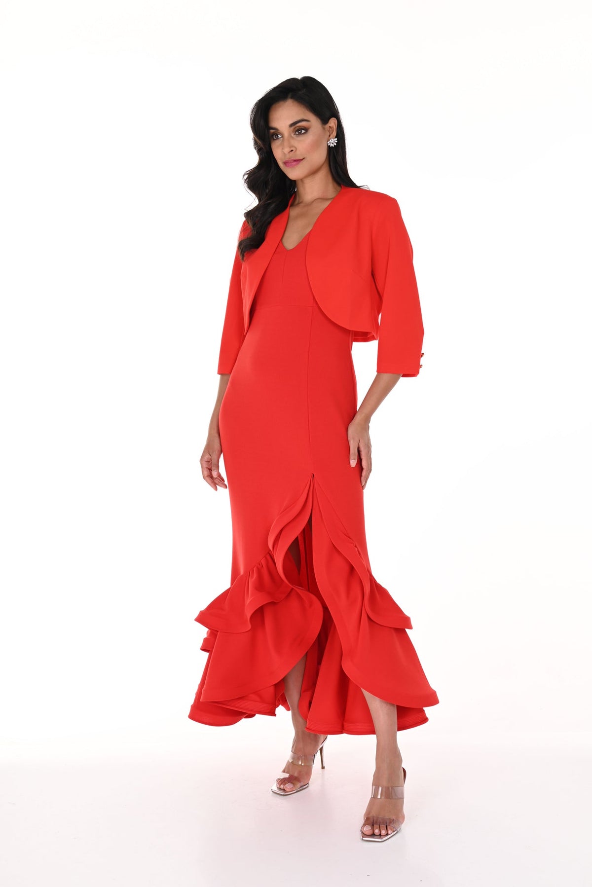 Robe pour femme par Frank Lyman | 248124 VALENTINE RED/429 | Boutique Vvög, vêtements mode pour homme et femme
