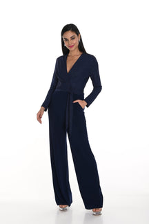 Jumpsuit pour femme par Frank Lyman | 249180 NAVY | Boutique Vvög, vêtements mode pour homme et femme