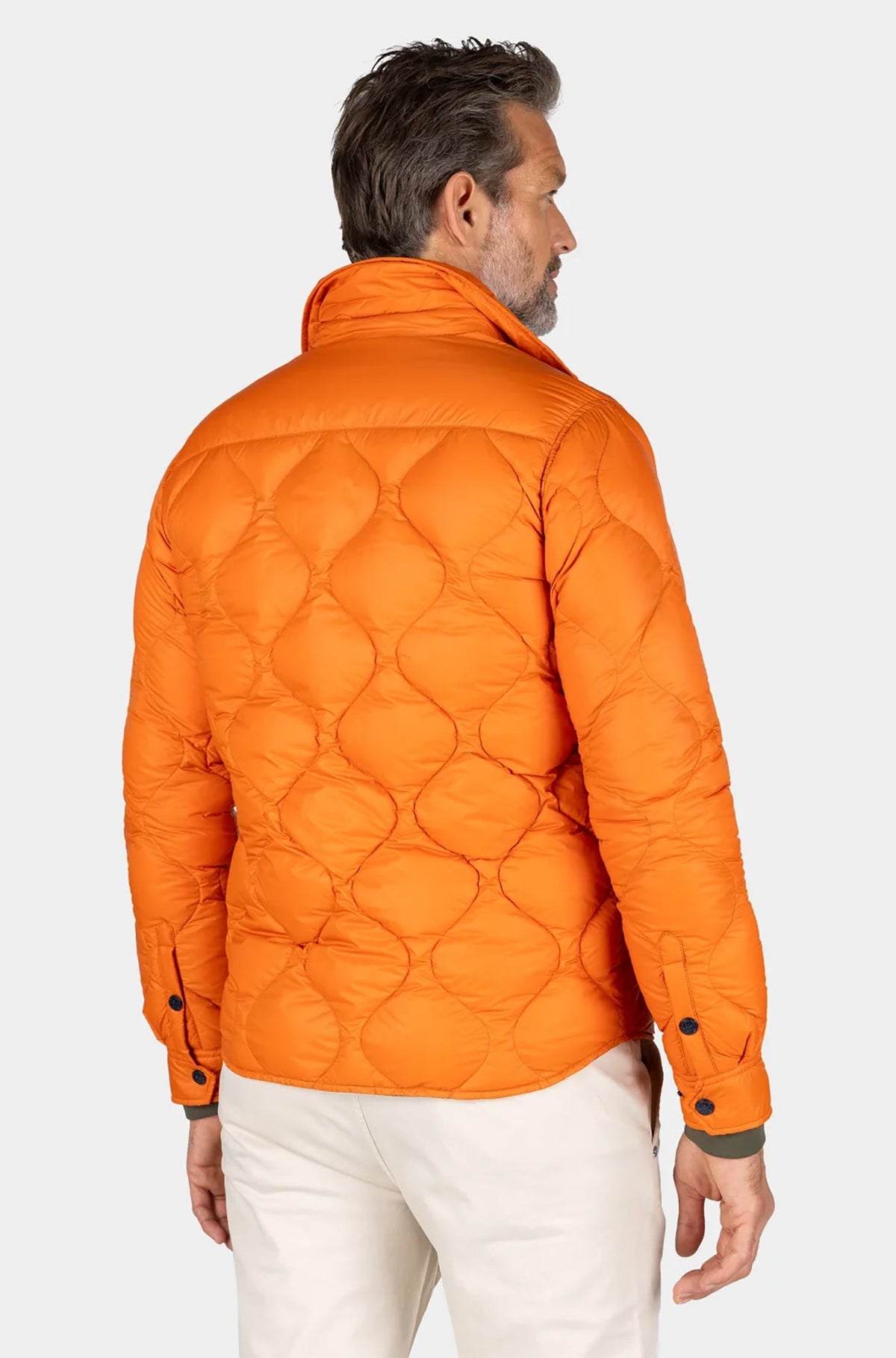 Coupe-vent mi-saison pour homme par NZA | 24GN800 Orange Amande | Boutique Vvög, vêtements mode pour homme et femme