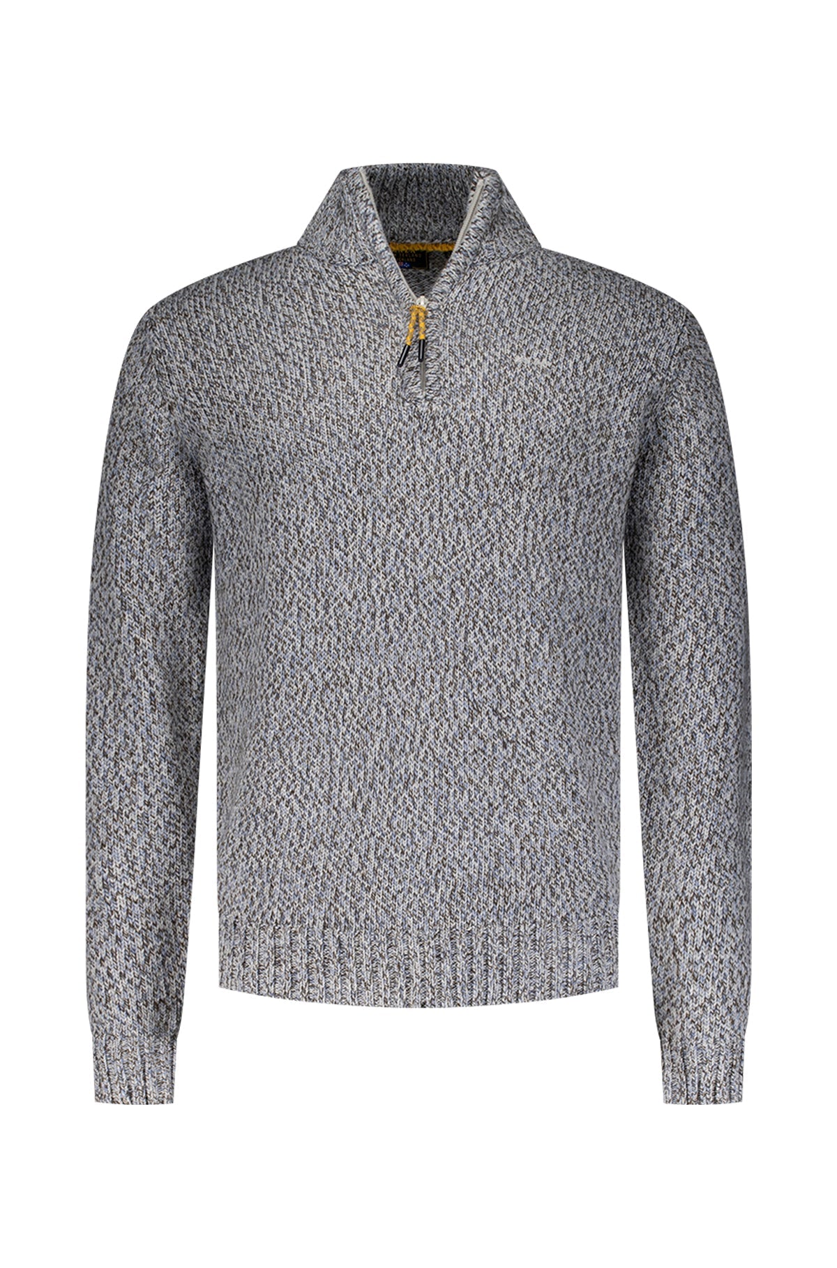 Tricot pour homme par NZA | 24KN417 Gris Bouleau Mélangé | Boutique Vvög, vêtements mode pour homme et femme