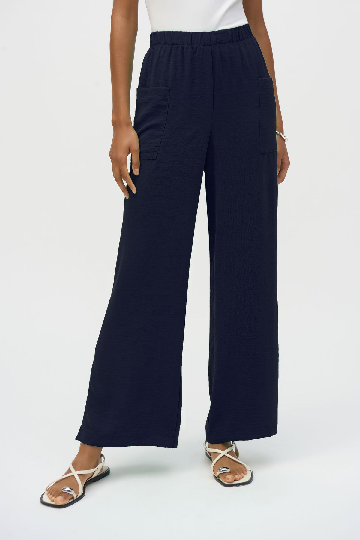 Pantalon pour femme par Joseph Ribkoff | 252049 Bleu Nuit | Boutique Vvög, vêtements mode pour homme et femme