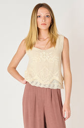 Camisole pour femme par Dex | 2524016 D Écru | Boutique Vvög, vêtements mode pour homme et femme