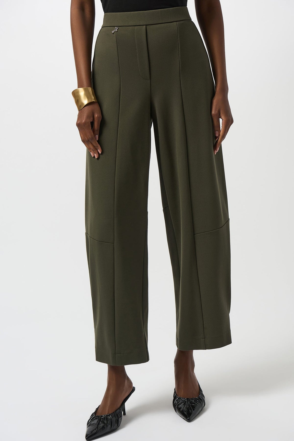Pantalon 7/8 pour femme par Joseph Ribkoff | 253123 Avocado | Boutique Vvög, vêtements mode pour homme et femme