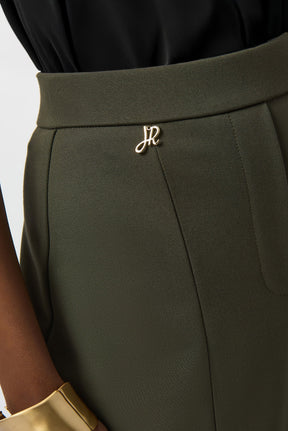 Pantalon 7/8 pour femme par Joseph Ribkoff | 253123 Avocado | Boutique Vvög, vêtements mode pour homme et femme